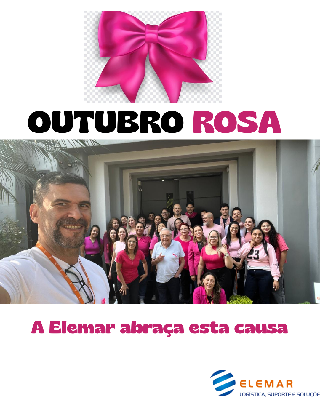 OUTUBRO ROSA – CONCIENTIZAÇÃO SOBRE A PREVENÇÃO DO CÂNCER DE MAMA