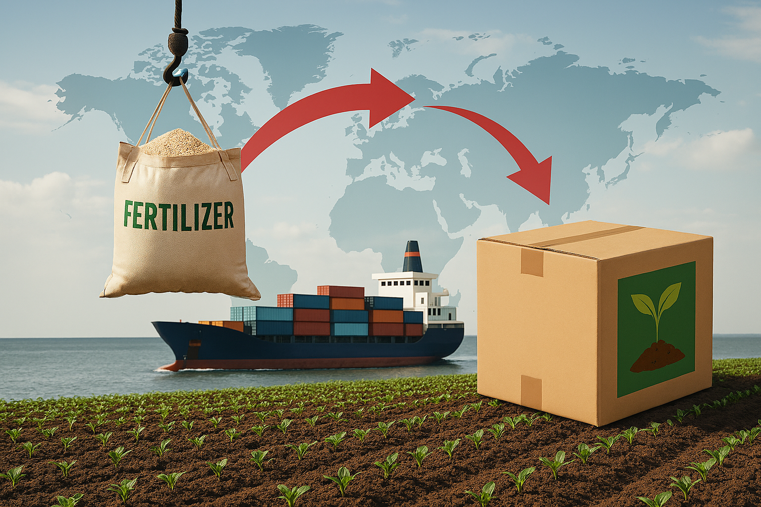 Importação de fertilizantes subiu 5,4% em janeiro