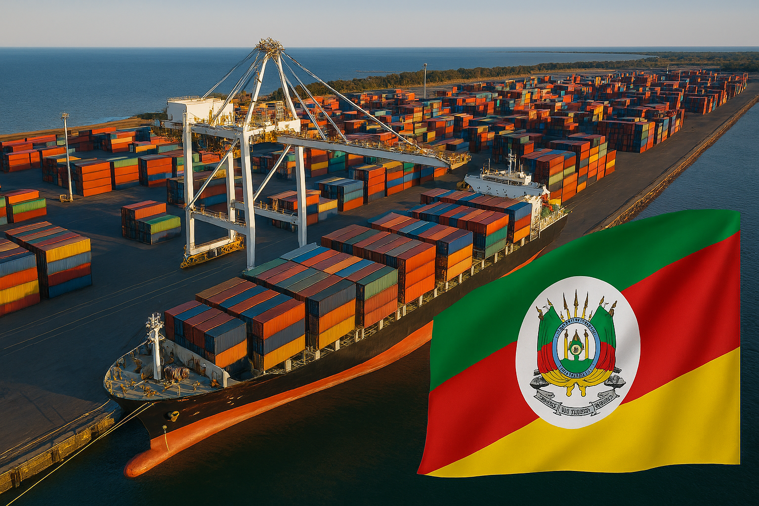 Exportações gaúchas aos Estados Unidos avançam após redução das sobretaxas